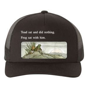 Frogs Funny Toads Meme Lover Yupoong Adult 5-Panel Trucker Hat