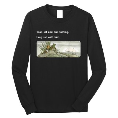 Frogs Funny Toads Meme Lover Long Sleeve Shirt