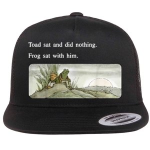 Frogs Funny Toads Meme Lover Flat Bill Trucker Hat