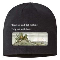 Frogs Funny Toads Meme Lover Sustainable Beanie