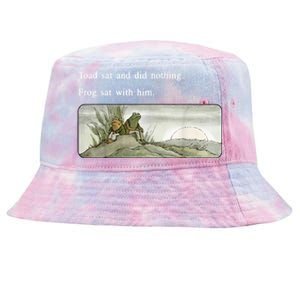 Frogs Funny Toads Meme Lover Tie-Dyed Bucket Hat