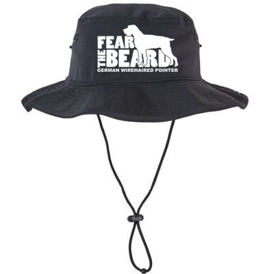 Funny Fear The Beard Gift Funny German Wirehaired Pointer Gift Bucket Hat