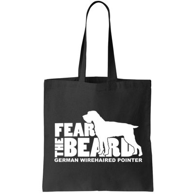 Funny Fear The Beard Gift Funny German Wirehaired Pointer Gift Bag