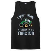 Farming Farmer Tee I Don't Snore I Dream I'm A Tractor PosiCharge Competitor Tank