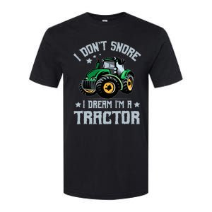 Farming Farmer Tee I Don't Snore I Dream I'm A Tractor Softstyle CVC T-Shirt