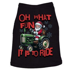 Farm Fun To Ride Santa Tractor Christmas Doggie Tank