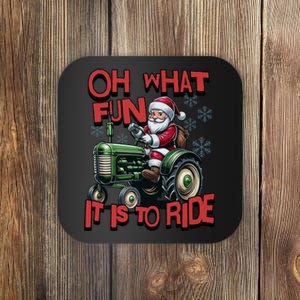 Farm Fun To Ride Santa Tractor Christmas Coaster