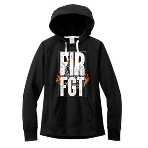 Firefighter Fire Truck Fire Departt Rescue Fire Gift Women's Fleece Hoodie