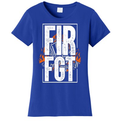 Firefighter Fire Truck Fire Departt Rescue Fire Gift Women's T-Shirt