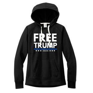 #Freetrump, Free Trump, Trump Is Innocent Free Trump 2024 Women's Fleece Hoodie