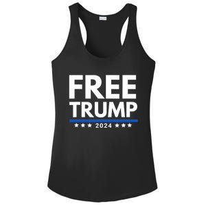 #Freetrump, Free Trump, Trump Is Innocent Free Trump 2024 Ladies PosiCharge Competitor Racerback Tank