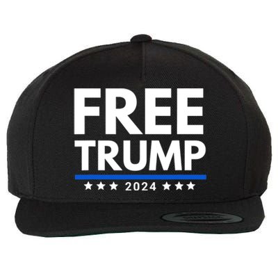 #Freetrump, Free Trump, Trump Is Innocent Free Trump 2024 Wool Snapback Cap