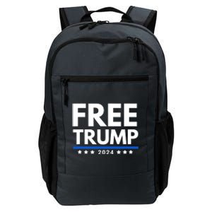 #Freetrump, Free Trump, Trump Is Innocent Free Trump 2024 Daily Commute Backpack