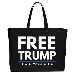 #Freetrump, Free Trump, Trump Is Innocent Free Trump 2024 Cotton Canvas Jumbo Tote