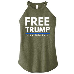 #Freetrump, Free Trump, Trump Is Innocent Free Trump 2024 Women's Perfect Tri Rocker Tank