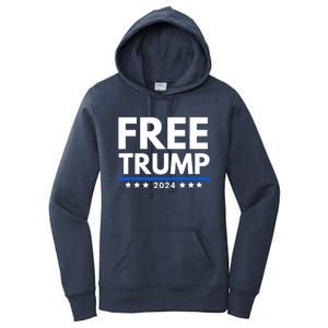 #Freetrump, Free Trump, Trump Is Innocent Free Trump 2024 Women's Pullover Hoodie