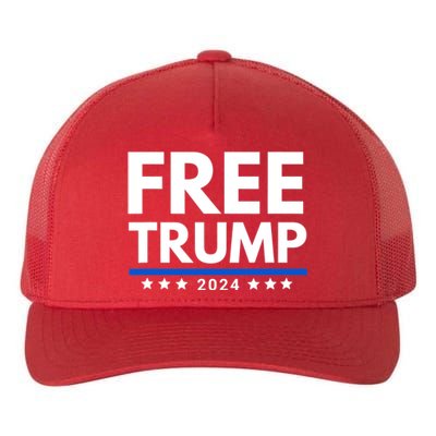 #Freetrump, Free Trump, Trump Is Innocent Free Trump 2024 Yupoong Adult 5-Panel Trucker Hat