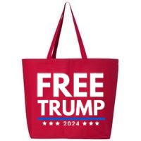 #Freetrump, Free Trump, Trump Is Innocent Free Trump 2024 25L Jumbo Tote