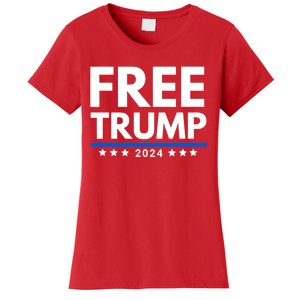 #Freetrump, Free Trump, Trump Is Innocent Free Trump 2024 Women's T-Shirt