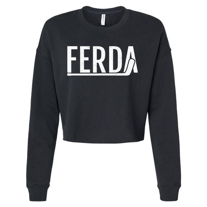 Ferda For The Hockey Cropped Pullover Crew