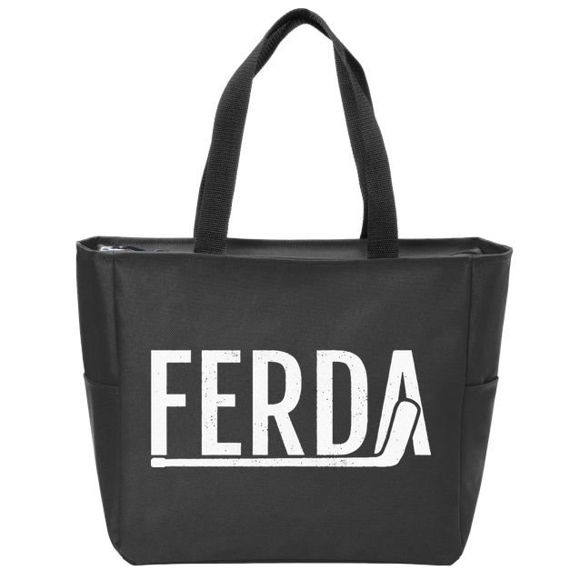 Ferda For The Hockey Zip Tote Bag