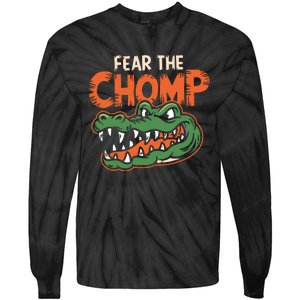 Florida Fear The Chomp Gator Tie-Dye Long Sleeve Shirt