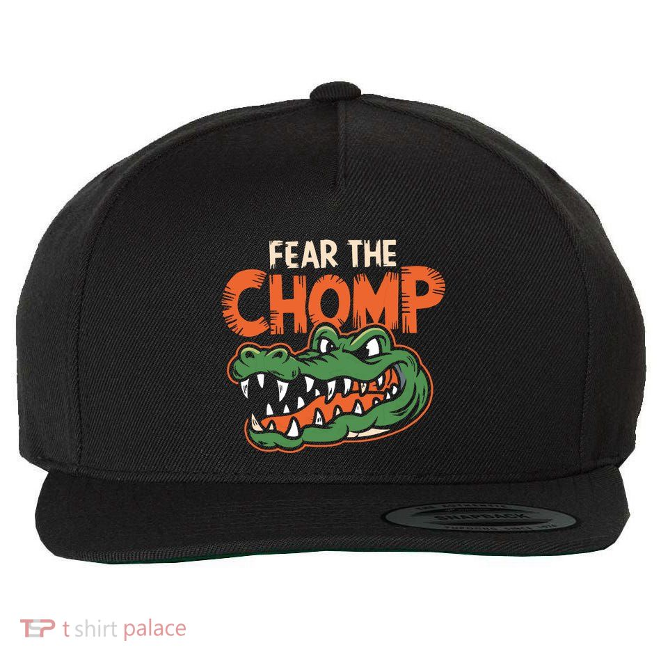 Florida Fear The Chomp Gator Wool Snapback Cap