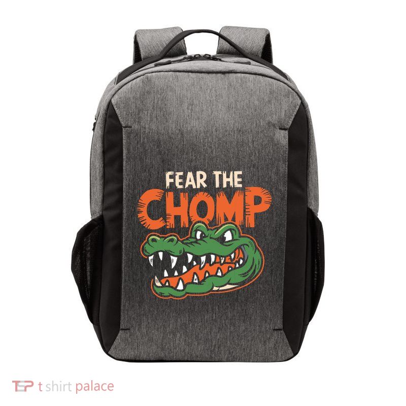 Florida Fear The Chomp Gator Vector Backpack