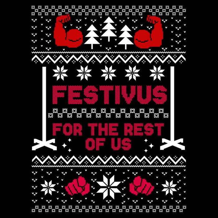 Festivus For The Rest Of Us Christmas Sweater Classic Bucket Hat