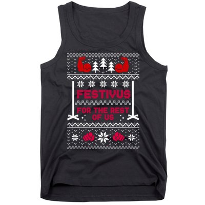 Festivus For The Rest Of Us Christmas Sweater Classic Tank Top