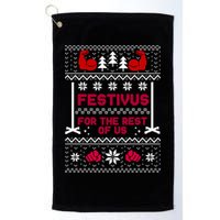 Festivus For The Rest Of Us Christmas Sweater Classic Golf Towel