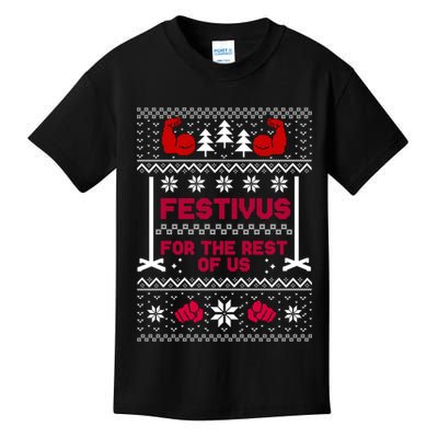 Festivus For The Rest Of Us Christmas Sweater Classic Kids T-Shirt