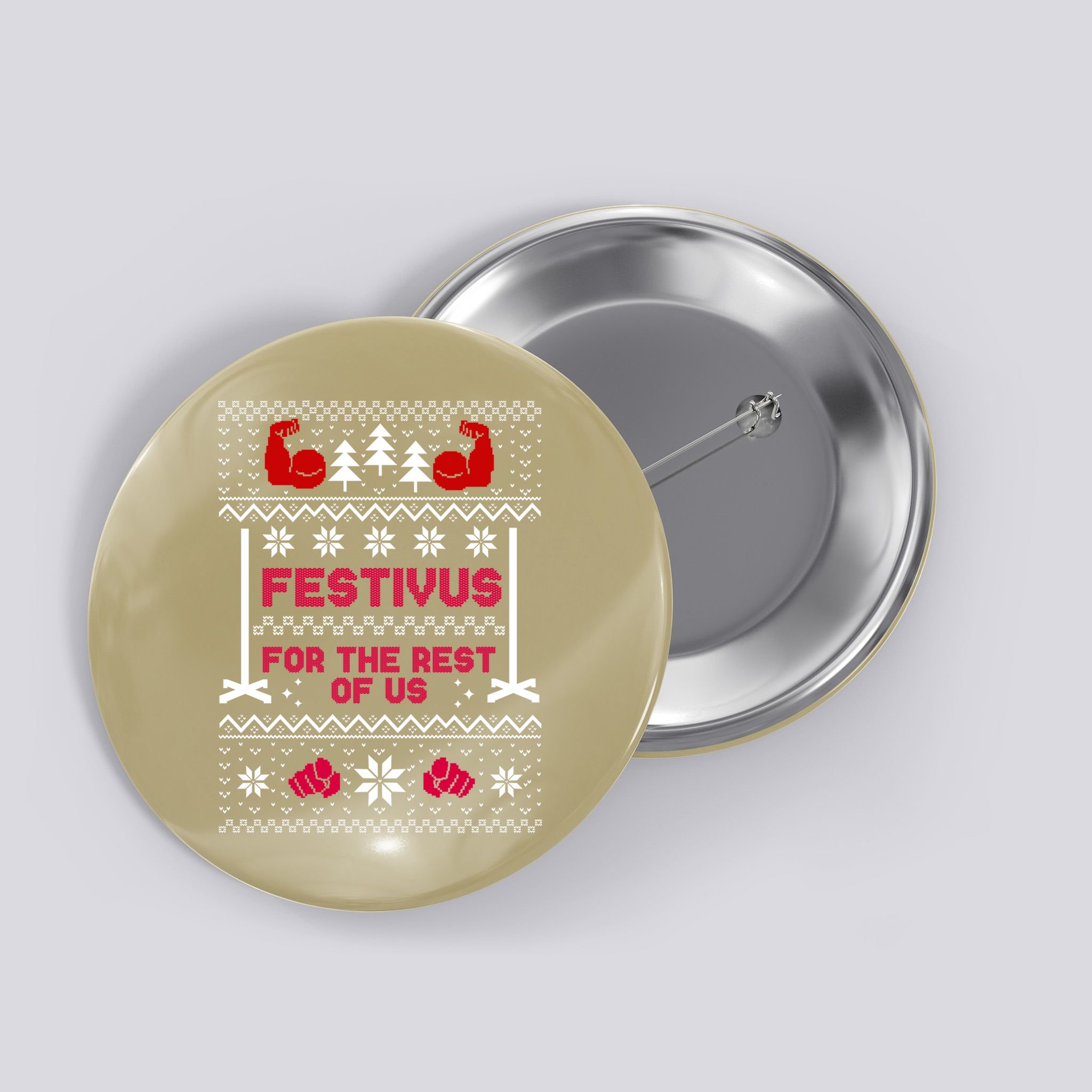 Festivus For The Rest Of Us Christmas Sweater Classic Button