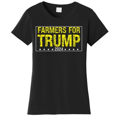 Farmers For Trump 2024 Women's T-Shirt