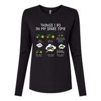 Funny Farming Tractor Lover Easily Distraced By Tractors Womens Cotton Relaxed Long Sleeve T-Shirt