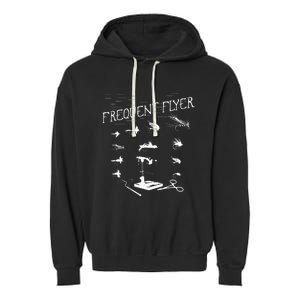 Fly Fishing Tying Funny Fisherman Christmas Fathers Day Gift Garment-Dyed Fleece Hoodie