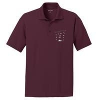 Fly Fishing Tying Funny Fisherman Christmas Fathers Day Gift PosiCharge RacerMesh Polo