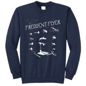 Fly Fishing Tying Funny Fisherman Christmas Fathers Day Gift Sweatshirt