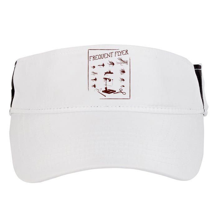 Fly Fishing Tying Funny Fisherman Christmas Fathers Day Gift Short Sleeve Adult Drive Performance Visor