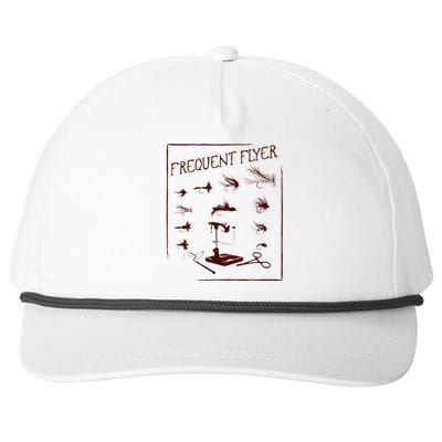 Fly Fishing Tying Funny Fisherman Christmas Fathers Day Gift Short Sleeve Snapback Five-Panel Rope Hat