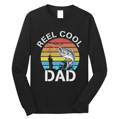 Funny Fishing tee Vintage Reel Cool Grandpa Long Sleeve Shirt