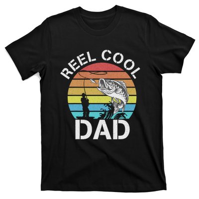 Funny Fishing tee Vintage Reel Cool Grandpa T-Shirt