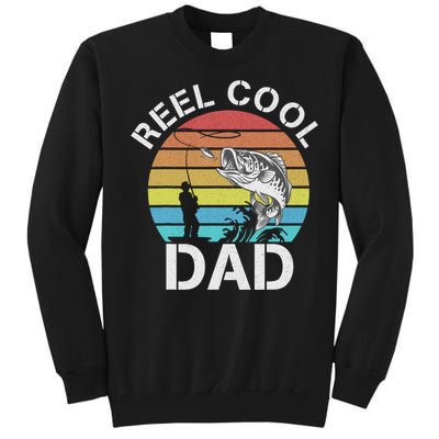 Funny Fishing tee Vintage Reel Cool Grandpa Tall Sweatshirt