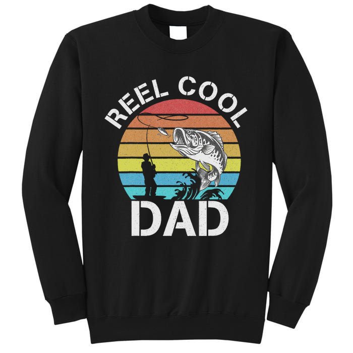 Funny Fishing tee Vintage Reel Cool Grandpa Tall Sweatshirt