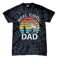 Funny Fishing tee Vintage Reel Cool Grandpa Tie-Dye T-Shirt