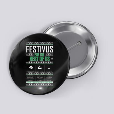 Festivus For The Rest Of Us Funny Christmas Button