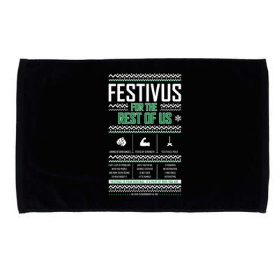 Festivus For The Rest Of Us Funny Christmas Microfiber Hand Towel