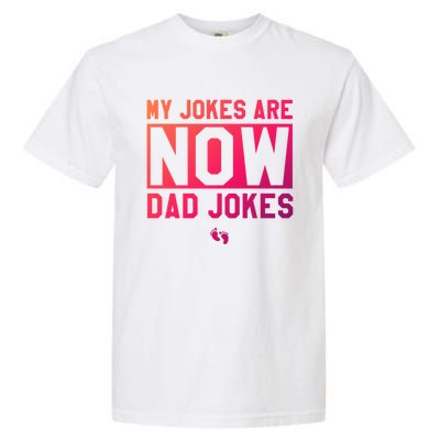 Funny First Time Dad Funny Gift New Father Dad Jokes Gift Garment-Dyed Heavyweight T-Shirt