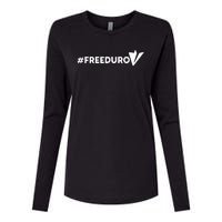 Freedurov Freepavel Telegram Founder Pavel Durov Womens Cotton Relaxed Long Sleeve T-Shirt