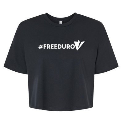 Freedurov Freepavel Telegram Founder Pavel Durov Bella+Canvas Jersey Crop Tee